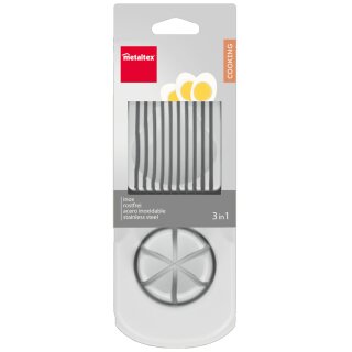metaltex Universal-Eierschneider Kunststoff weiß