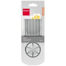 metaltex Universal-Eierschneider Kunststoff weiß
