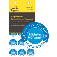 AVERY Zweckform Prüfplaketten "Nächster...