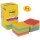 Post-it Haftnotizen super sticky notes 76 x 76 mm 8+4