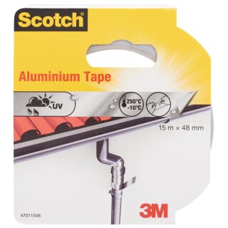 Scotch Aluminium-Klebeband 48 mm x 15 m silber