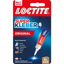 LOCTITE Sekundenkleber Original 3 g + 1 g Tube