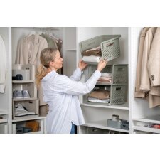 smartstore Aufbewahrungskorb Essence Stack linen