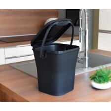 EDA Komposteimer KOMPOST 6 Liter eukalyptusgrün