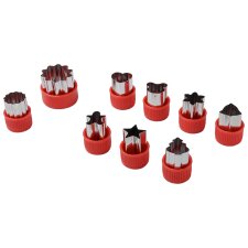 metaltex Mini-Ausstecher-Set "Weihnachten" 9er Set
