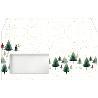 sigel Weihnachts-Umschlag "Little Pines" DIN lang