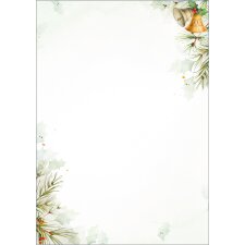 sigel Weihnachts-Motiv-Papier "Bells" A4 100 Blatt