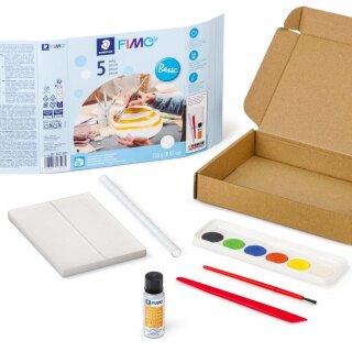 FIMO air Modelliermasse-Set Basic lufthärtend 5-teilig