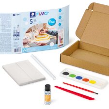 FIMO air Modelliermasse-Set Basic lufthärtend 5-teilig