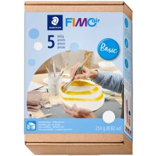 FIMO air Modelliermasse-Set Basic lufthärtend 5-teilig