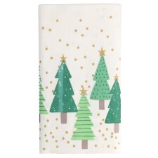 PAPSTAR Weihnachts-Tischdecke "Winter Trees"