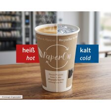 NATURE Star Hartpapier-Kaffeebecher "PaperOn" 0,2 l