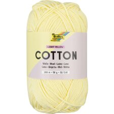 folia Wolle / Baumwollgarn 50 g / 150 m off-white