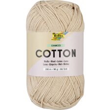 folia Wolle / Baumwollgarn 50 g / 150 m light yellow
