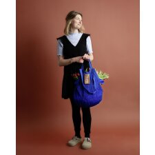 folia Einkaufsnetz "Mesh tote bag" blau