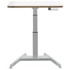 LEITZ Rollensatz für Sitz-Steh-Schreibtisch 6534 hellgrau