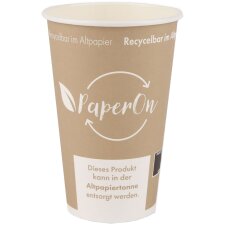 NATURE Star Hartpapier-Kaffeebecher "PaperOn" 0,3 l