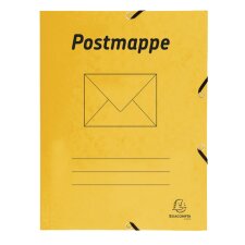 EXACOMPTA Postmappe DIN A4 Karton gelb